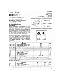 DataSheet IRFR2407 pdf