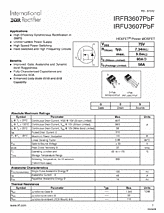 DataSheet IRFR3607PBF pdf