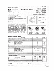 DataSheet IRFZ44Z pdf