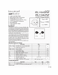 DataSheet IRL1104S pdf