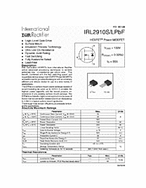 DataSheet IRL2910L pdf