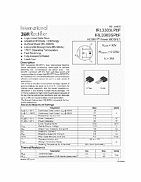 DataSheet IRL3303S pdf