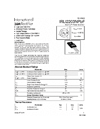 DataSheet IRLI2203N pdf