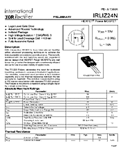 DataSheet IRLIZ24N pdf