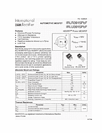 DataSheet IRLR3915 pdf