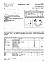 DataSheet IRLU4343 pdf