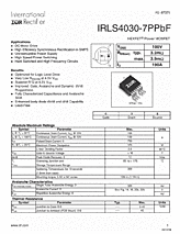 DataSheet IRLS4030-7PPbF pdf