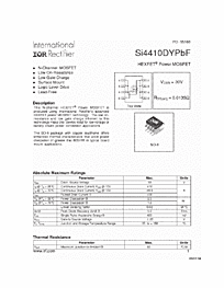 DataSheet SI4410DY pdf