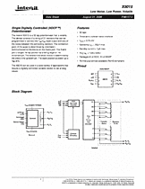 DataSheet X9015W pdf