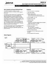 DataSheet X9241AW pdf