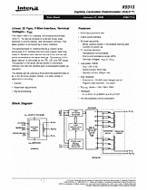 DataSheet X9313W pdf