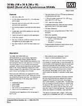 DataSheet IS61QDB42M18 pdf