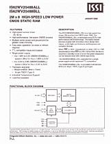 DataSheet IS62WV20488ALL pdf