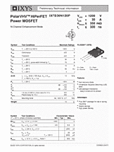 DataSheet IXFB30N120P pdf