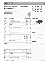 DataSheet IXFB60N80P pdf