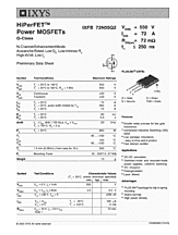 DataSheet IXFB72N55Q2 pdf