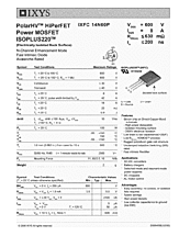 DataSheet IXFC14N60P pdf