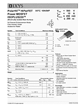 DataSheet IXFC16N50P pdf