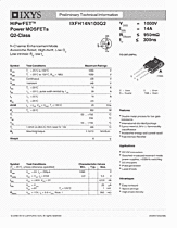 DataSheet IXFH14N100Q2 pdf