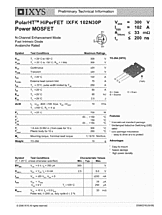 DataSheet IXFK102N30P pdf