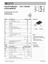 DataSheet IXFK140N20P pdf