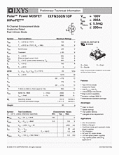 DataSheet IXFN300N10P pdf