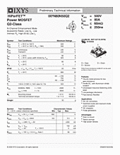 DataSheet IXFN80N50Q2 pdf