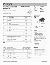 DataSheet IXFR16N120P pdf