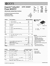 DataSheet IXFR36N60P pdf