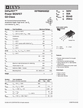 DataSheet IXFR66N50Q2 pdf