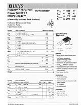 DataSheet IXFR80N50P pdf