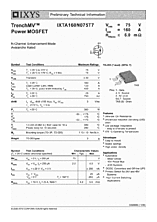 DataSheet IXTA160N075T7 pdf