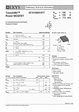 DataSheet IXTA160N10T7 pdf