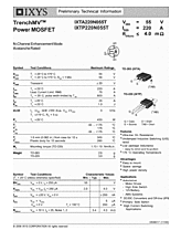 DataSheet IXTP220N055T pdf