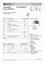 DataSheet IXTA240N055T7 pdf