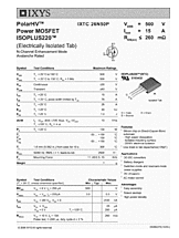 DataSheet IXTC26N50P pdf