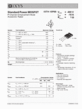 DataSheet IXTH10P60 pdf