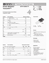 DataSheet IXTH150N17T pdf