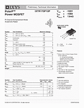 DataSheet IXTR170P10P pdf