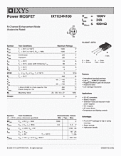 DataSheet IXTX24N100 pdf