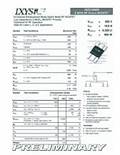 DataSheet IXZ318N50 pdf