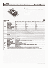 DataSheet PSD-15A-05 pdf