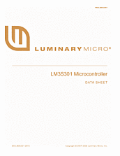 DataSheet LM3S301 pdf