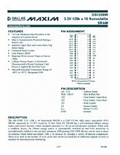 DataSheet DS1258W pdf