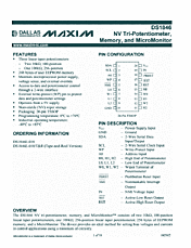 DataSheet DS1846 pdf