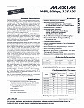 DataSheet MAX12554 pdf