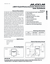 DataSheet MAX13051 pdf