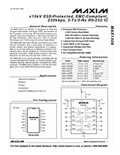 DataSheet MAX1406E pdf