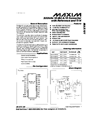 DataSheet MAX151 pdf