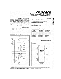 DataSheet MAX214E pdf